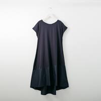 艶やかシルケット切替えワンピース　(43103)