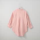 麻混フロントギャザーシャツ (53109) 2枚目画像