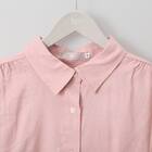 麻混フロントギャザーシャツ (53109) 3枚目画像