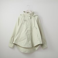 家で洗えるはっ水Ａラインショートコート　Ｌサイズ　(03103)