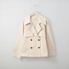 やわらかトレンチショートコート (03104) 1枚目画像