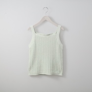 透かし編みニットキャミソール (73101)