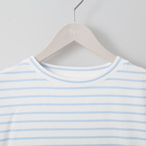 ベーシックボーダーボートネック５分袖Ｔシャツ　(63112) 4枚目画像
