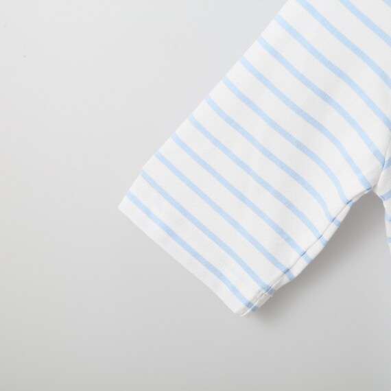 ベーシックボーダーボートネック５分袖Ｔシャツ　(63112) 5枚目画像