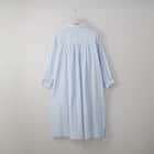 シアーストライプ羽織りブラウス (53106) 2枚目画像