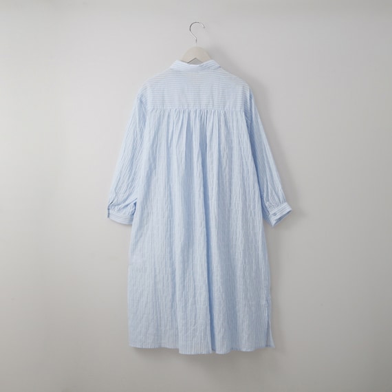 シアーストライプ羽織りブラウス (53106) 2枚目画像