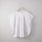 シアーストライプフレア袖ブラウス (53107) 1枚目画像