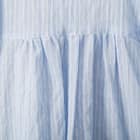 シアーストライプフレア袖ブラウス (53107) 3枚目画像