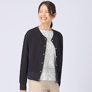 綿スラブMIXボーダー7分袖Tシャツ (63110)