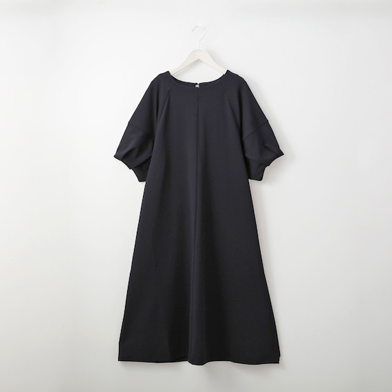 袖ボリュームフレアワンピース (43105) 1枚目画像