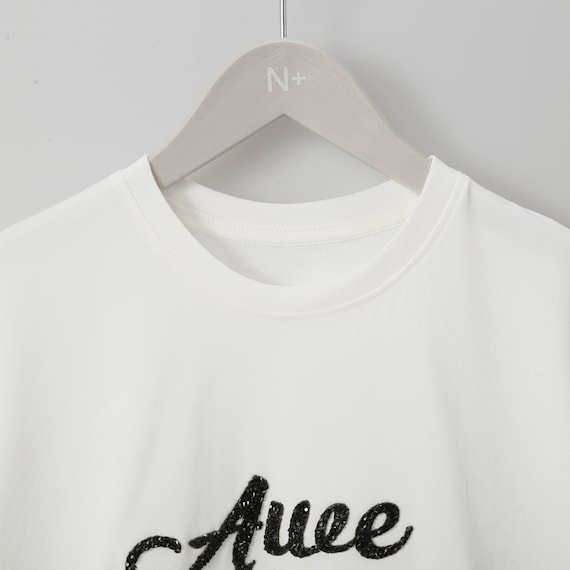 グリッタービーズ刺繍Tシャツ (63115) 3枚目画像