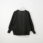 はっ水加工軽量ニットカーディガン (83109) 2枚目画像