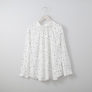 コツキ幾何プリントブラウス (53117)