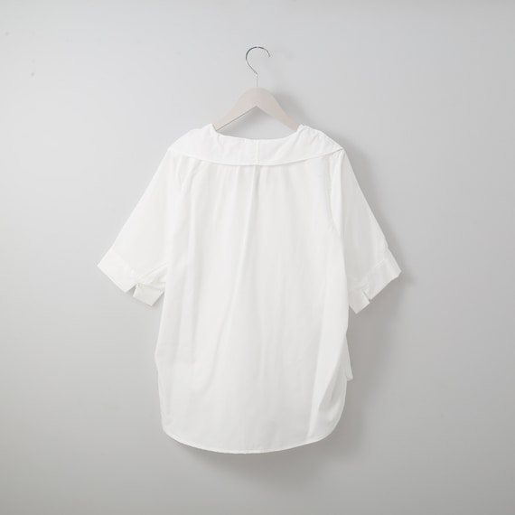 バンブー接触冷感フリルブラウス (53112) 2枚目画像