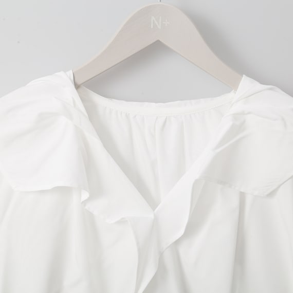 バンブー接触冷感フリルブラウス (53112) 4枚目画像