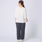 バンブー接触冷感袖ねじりブラウス (53113) 4枚目画像