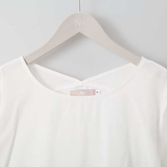 バンブー接触冷感袖ねじりブラウス (53113) 4枚目画像