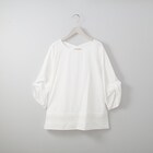 バンブー接触冷感袖ねじりブラウス (53113) 5枚目画像