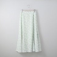 リーフ柄マーメイドスカート (33103)