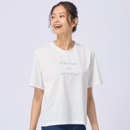 【N+商品】ロゴ刺繍Ｔシャツ　(63116)