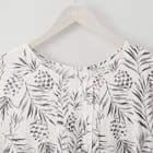 接触冷感プリントレーヨンワンピースレギュラー丈 (43108) 4枚目画像