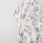 接触冷感プリントレーヨンワンピースレギュラー丈 (43108) 5枚目画像