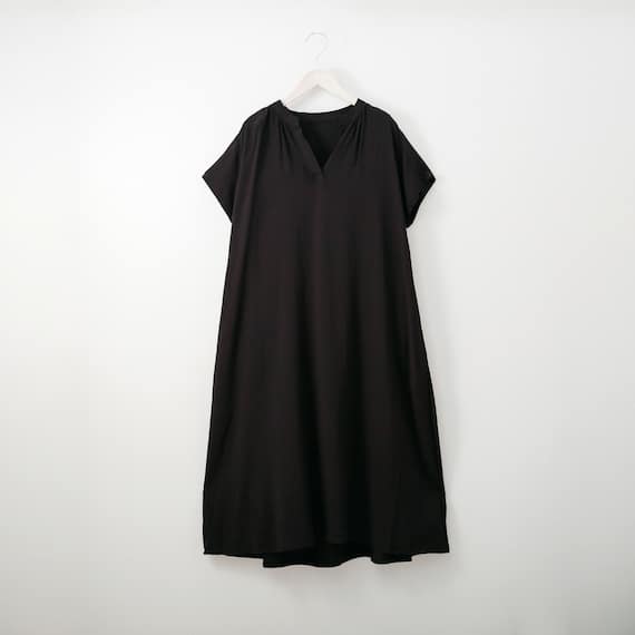 接触冷感レーヨンワンピースレギュラー丈 (43110) 1枚目画像