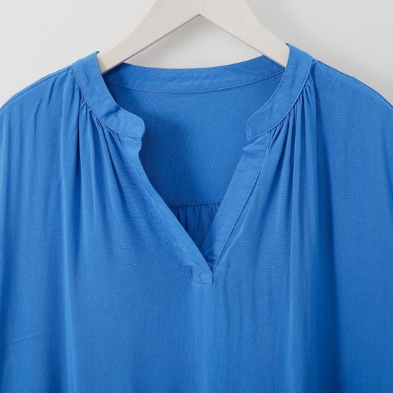 接触冷感レーヨンワンピースレギュラー丈 (43110) 5枚目画像