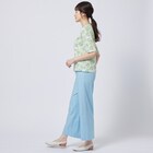 接触冷感綿スラブリーフ柄プルオーバー (63117) 3枚目画像