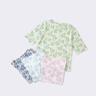 接触冷感綿スラブリーフ柄プルオーバー (63117) 5枚目画像