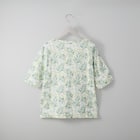 接触冷感綿スラブリーフ柄プルオーバー (63117) 2枚目画像