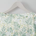 接触冷感綿スラブリーフ柄プルオーバー (63117) 4枚目画像