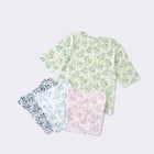 接触冷感綿スラブリーフ柄プルオーバー (63117) 7枚目画像