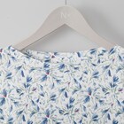 接触冷感綿スラブフラワー柄プルオーバー (63118) 7枚目画像