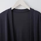 スムース仕立てのイージーウェアロングカーディガン (Z3105) 5枚目画像