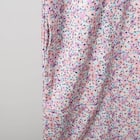 スムース仕立てのイージーウェア花柄チュニック (Z3107) 4枚目画像