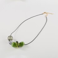 カラーアクリルパーツネックレス　(93120)