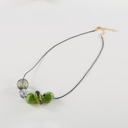 カラーアクリルパーツネックレス (93120)