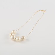 【N+商品】コットンパール５ネックレス　(93121)