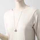 ３リングスライダーチェーンネックレス　(93126) 3枚目画像