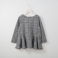 ミックスツイードカットソープルオーバー (63119)