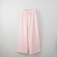 麻調イージ－ワイドパンツ　(23115)