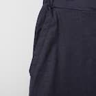 接触冷感麻混セミワイドパンツショート丈 (23120) 5枚目画像