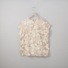 接触冷感麻混プルオーバープリント (53125) 2枚目画像