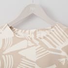 接触冷感麻混プルオーバープリント (53125) 3枚目画像