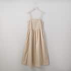 接触冷感麻混シャーリングワンピース (43113) 1枚目画像