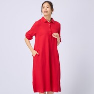 【N+商品】ダブルガーゼワンピース　　(43114)