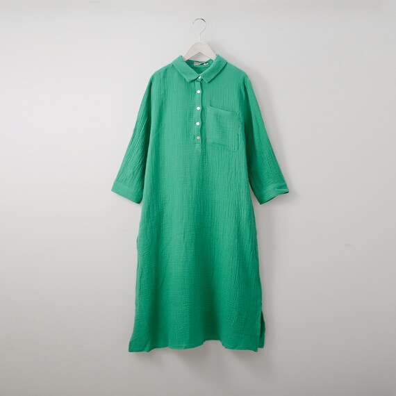 ダブルガーゼワンピース　(43114) 1枚目画像