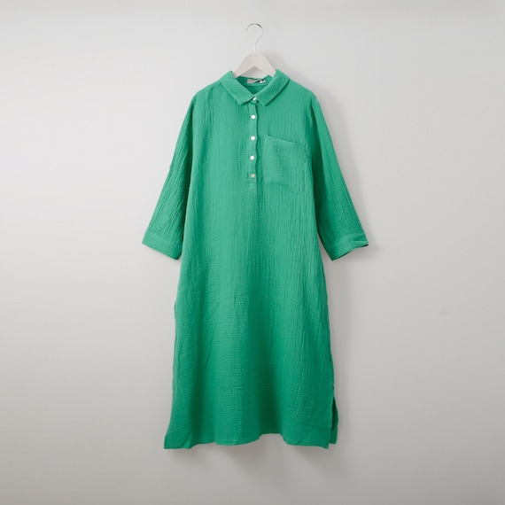 ダブルガーゼワンピース (43114) 1枚目画像