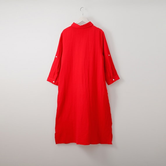 ダブルガーゼワンピース (43114) 2枚目画像